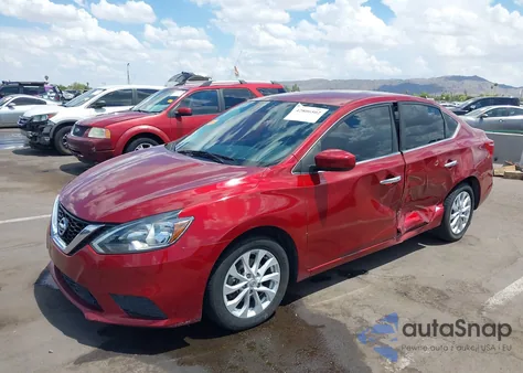 2019 Nissan Sentra Sv from USA, damaged, VIN 3N1AB7AP8KY226298
